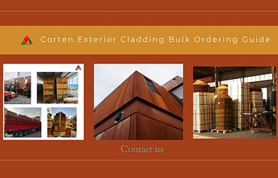 Corten Exterior Cladding 